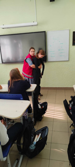 Мастер-класс по оказанию первой помощи.